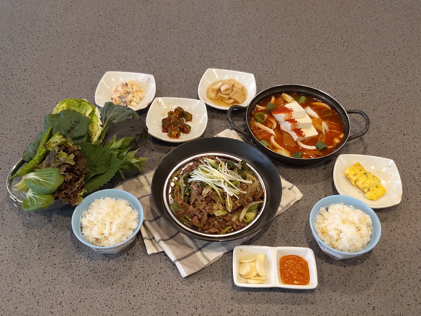 집밥 2인세트 직화소불고기